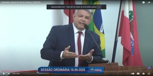 Vereador Júnior do Tó destaca colheita do arroz e fala sobre o estagiário de político que não dá certo