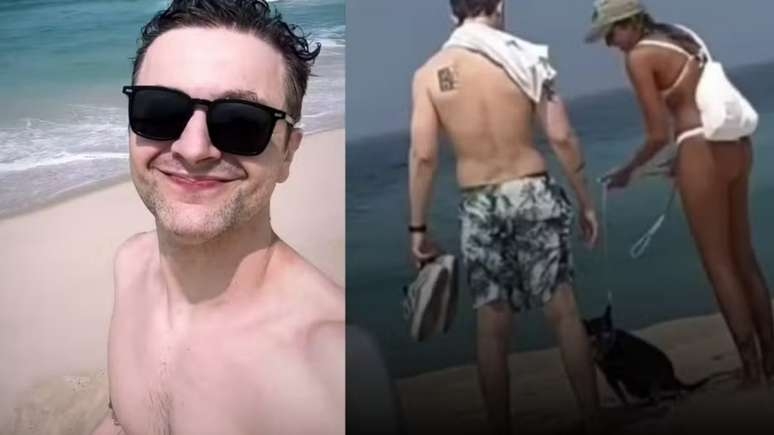 Após ser flagrado com loira em praia, Lucas Lima se pronuncia e revela relação