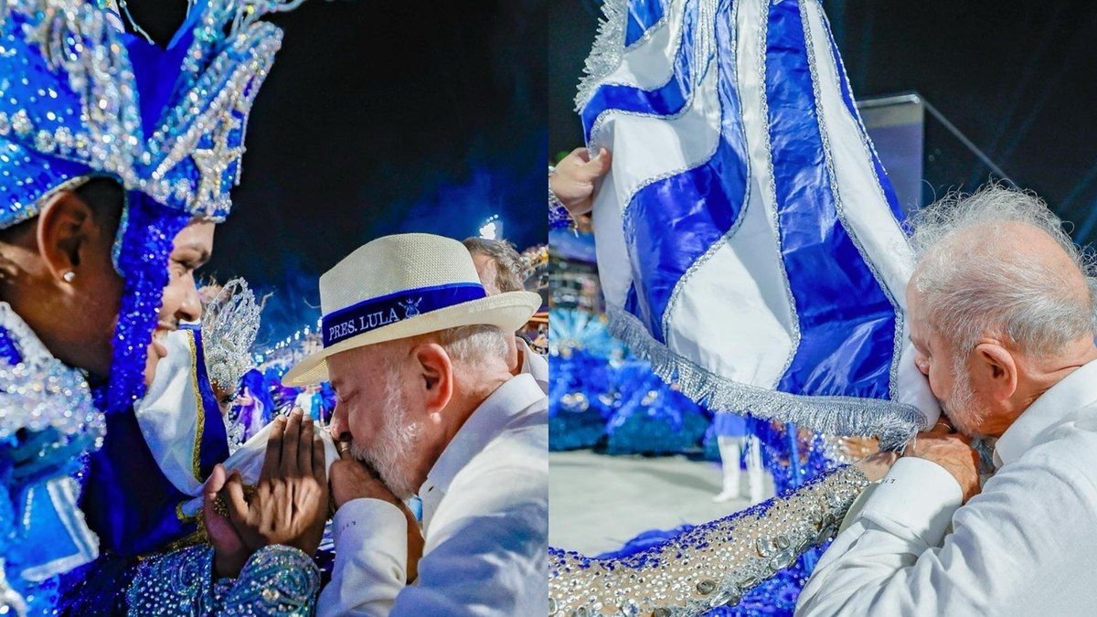 Acadêmicos de Niterói falha ao exaltar Lula no carnaval