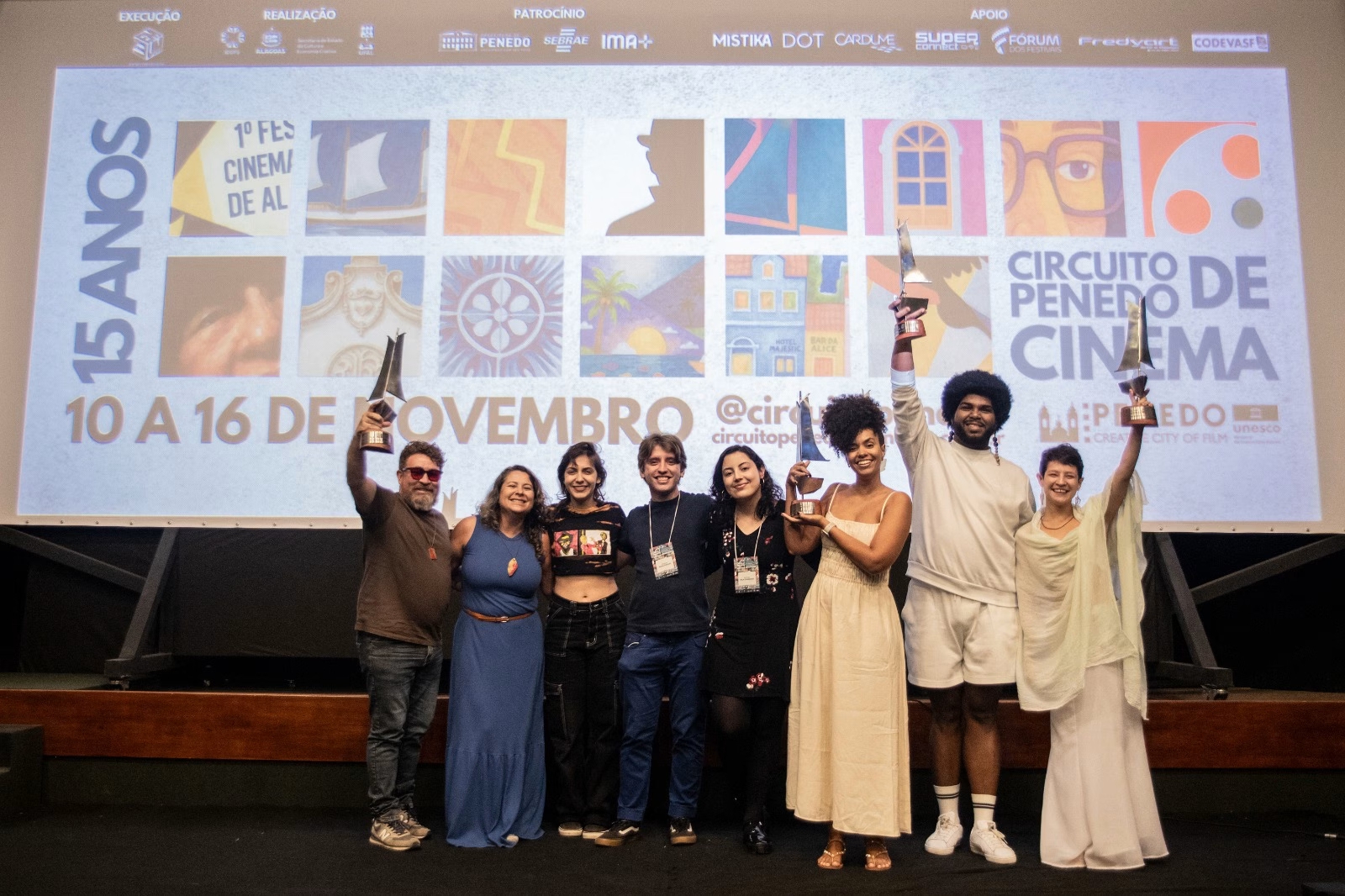 Circuito Penedo de Cinema premia destaques em sua 15ª edição