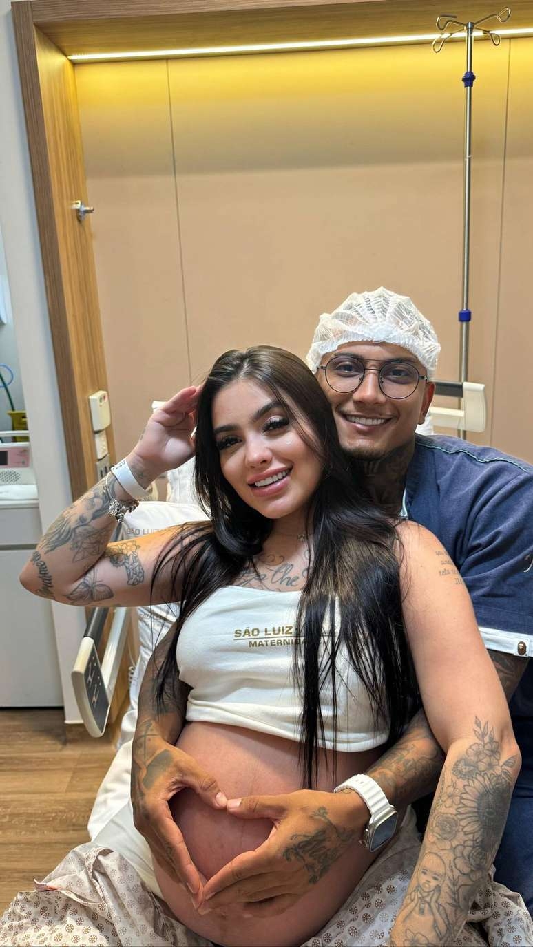 Nasce Serena, filha de MC Mirella e Dynho Alves: 'Dia mais feliz da minha vida'