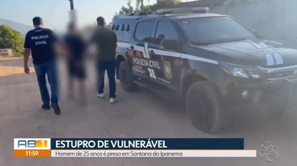 Homem preso por abusar de crianças em Alagoas