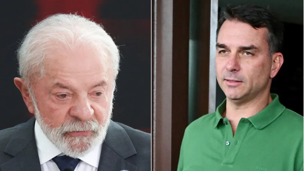 Pesquisa BTG/Nexus mostra empate entre Lula e Flávio Bolsonaro