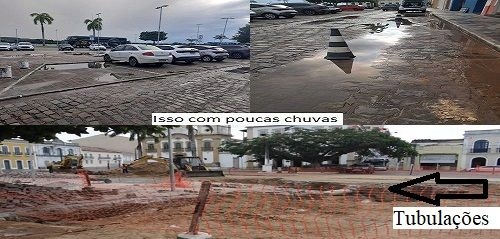Praça 12 de Abril: o descaso alaga a história de Penedo