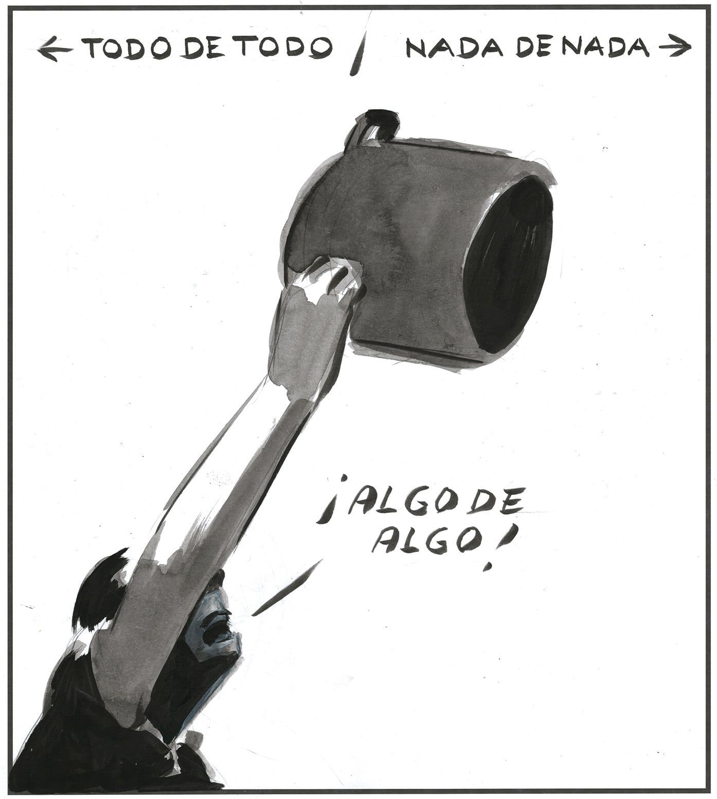 Viñeta de El Roto instiga reflexão sobre a humanidade