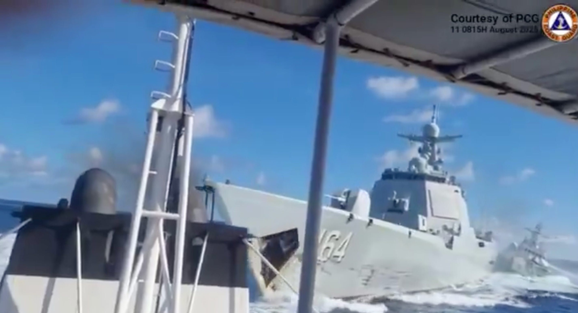 Colisão no Mar do Sul da China destaca riscos de manobras