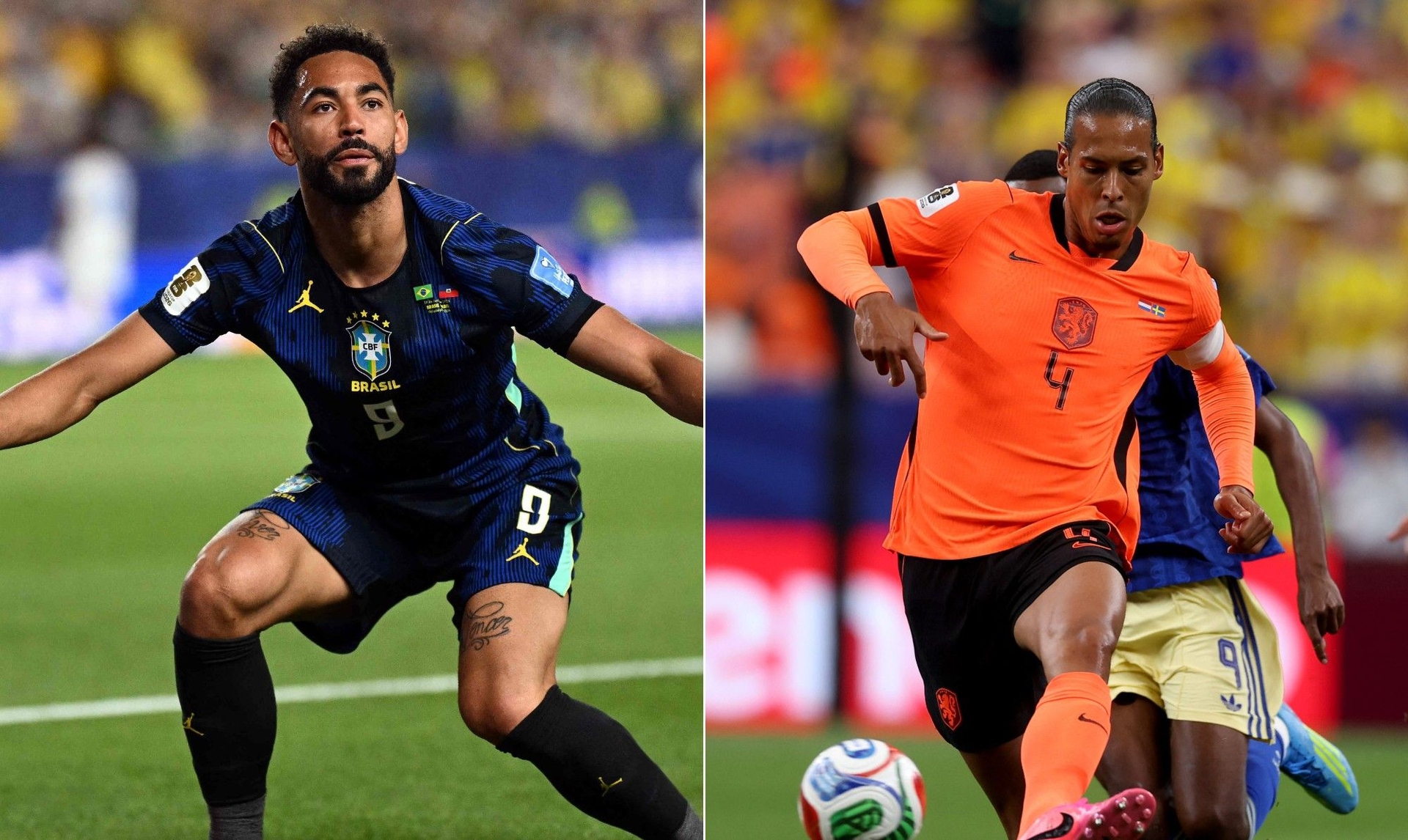 Brasil e Holanda: duelo provável na Copa do Mundo