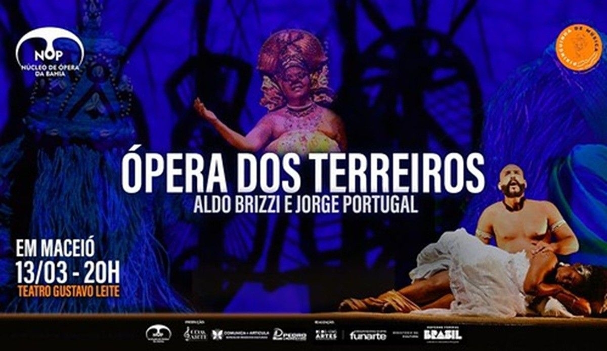 Fim de semana cultural em Alagoas com shows e ópera