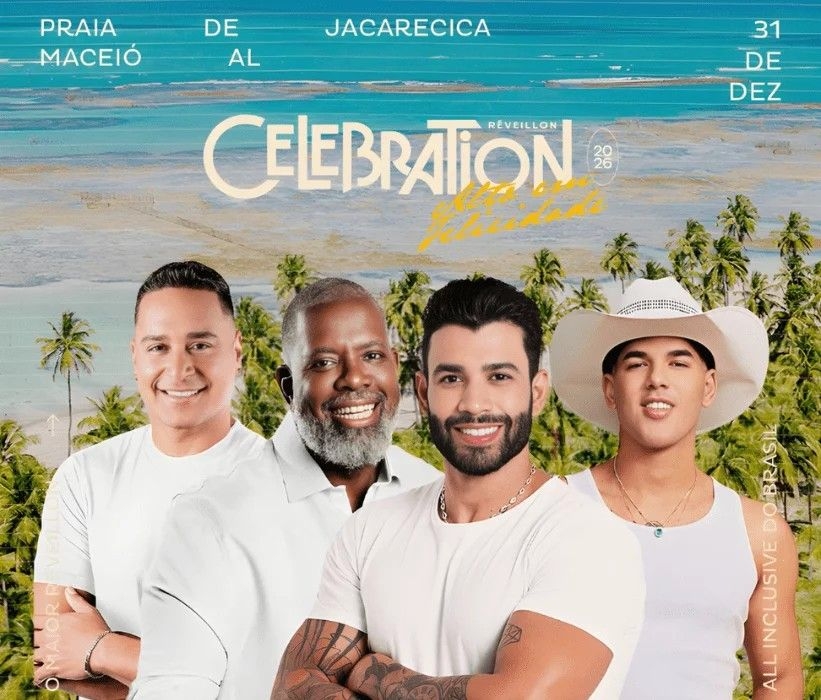 Ingressos promocionais para o Réveillon Celebration em Maceió