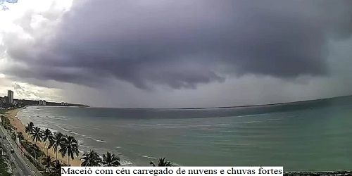 Cemaden alerta para risco moderado de alagamentos em Maceió