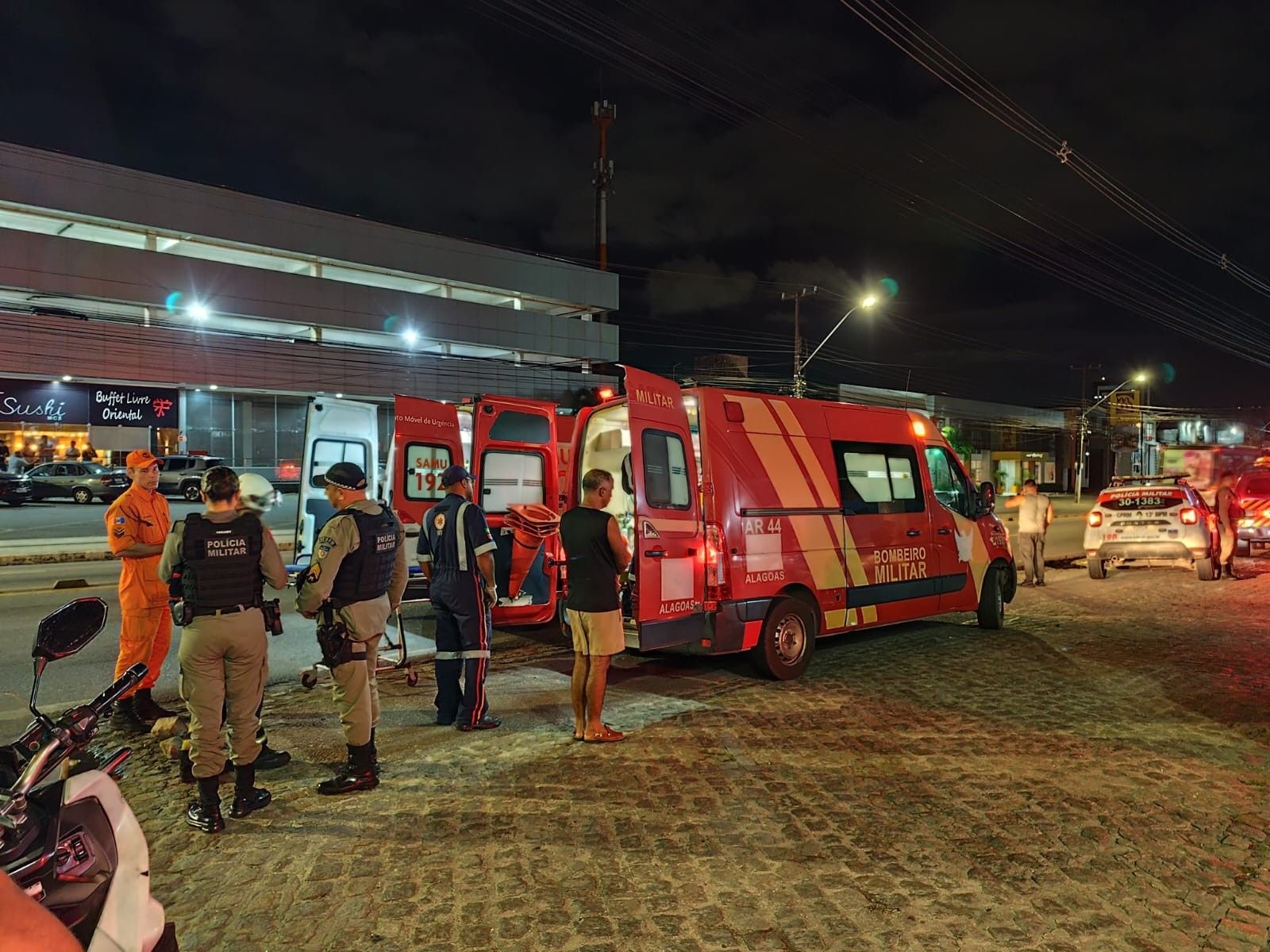 Emboscada em Maceió resulta em morte e ferido na Serraria