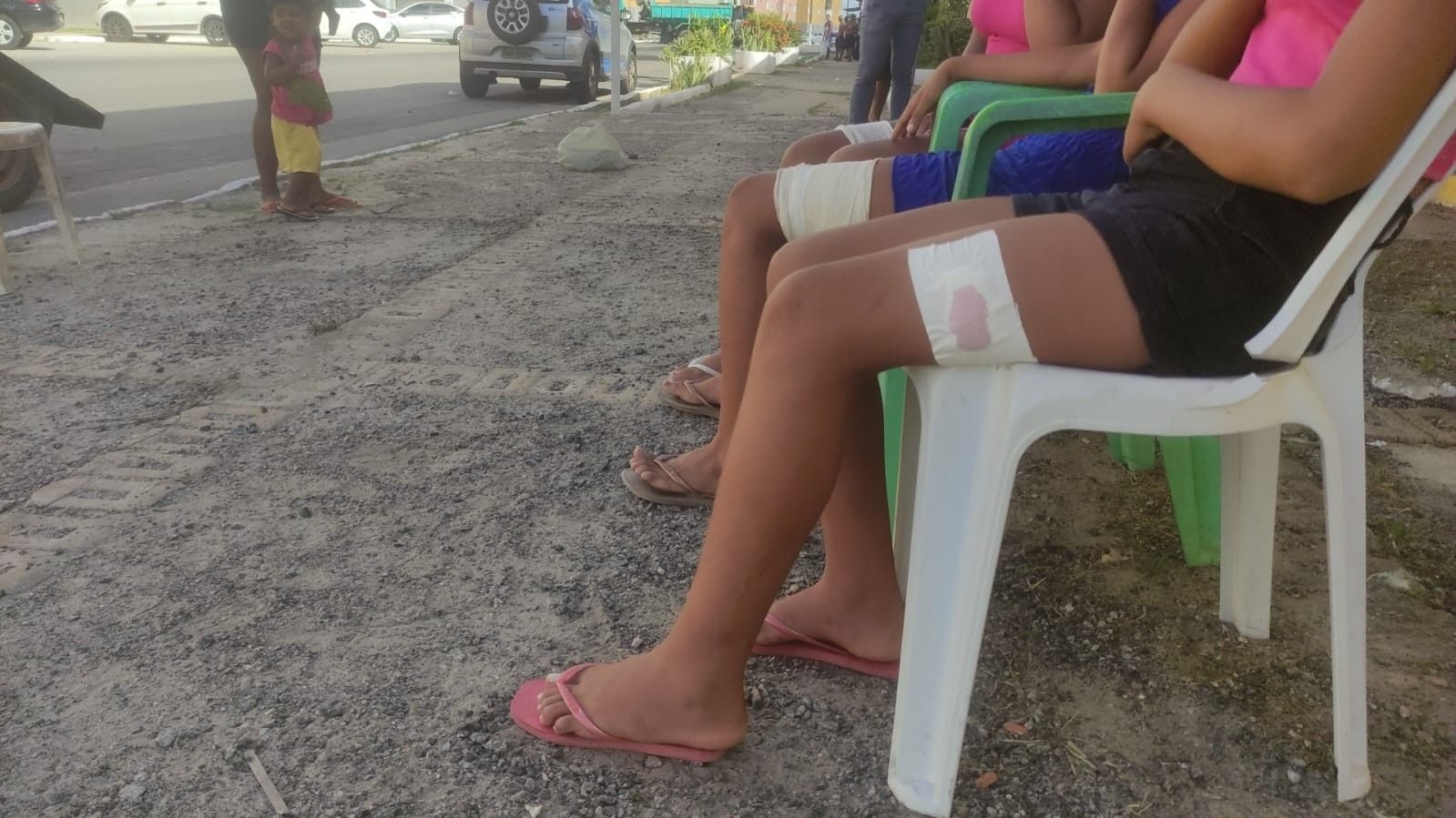 Crianças e adolescente feridas em ação policial em Maceió