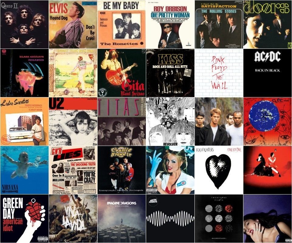 Descubra o Clássico do Rock do Ano de Nascimento