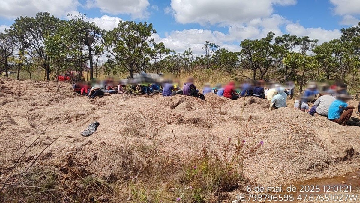 Operação em Goiás resulta em mais de 70 detidos por garimpo ilegal