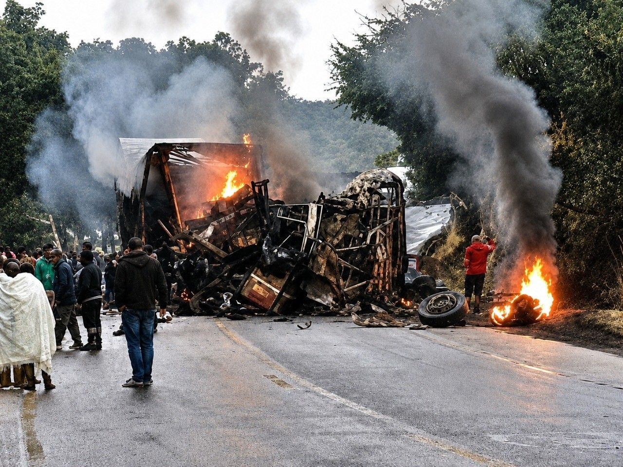 Acidente na BR-251 deixa mortos e feridos em MG