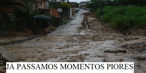 Porque as chuvas em Penedo a culpa é de Ronaldo Lopes?