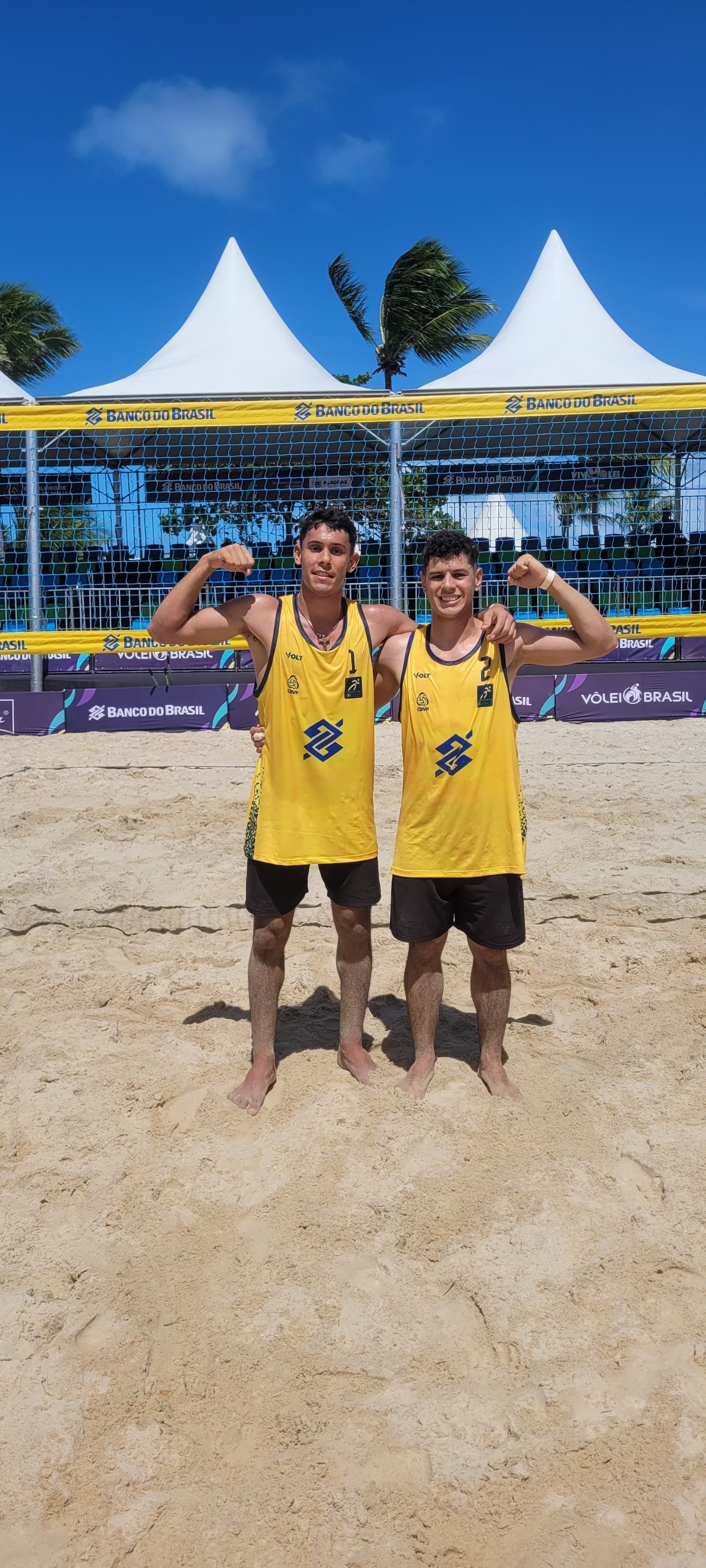Alagoanos avançam às semifinais do Brasileiro de Vôlei de Praia