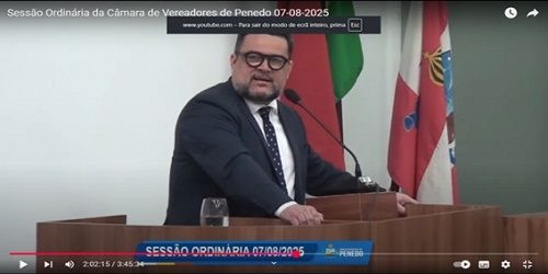 Vereador Léo Marques abre tribuna com três temas importantes, mas um deles gerou polêmicas