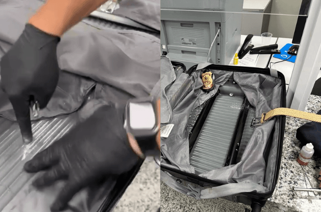 Estrangeiro é preso no Aeroporto Zumbi dos Palmares ao tentar embarcar com cocaína para a Europa