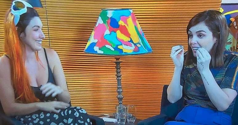 Fala, VJ inicia 2024 recebendo as ex-VJ's Titi Müller e Marimoon