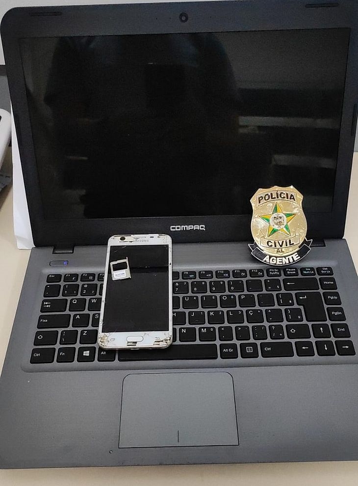 Suspeitos de receptação após furto de notebook são presos em Piaçabuçu