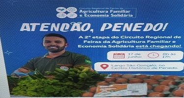 Tudo pronto para 2ª etapa do Circuito Regional de Feiras da Agricultura Familiar e Economia Solidária
