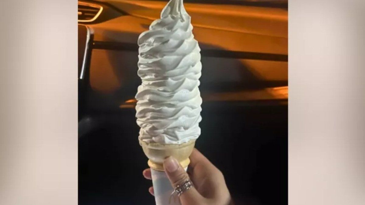 Cone gigante do McDonald’s viraliza nas redes sociais