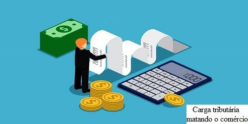 Empresário reclama porque não vende, e está certo; mas quem paga impostos é o cliente