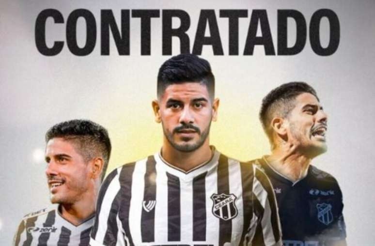 Ceará anuncia o meia paraguaio Recalde, que chega da Argentina