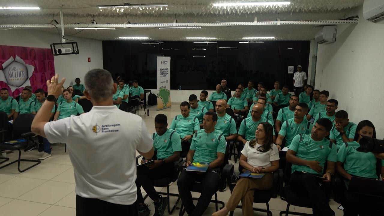 Capacitação de árbitros de Alagoas pela CBF