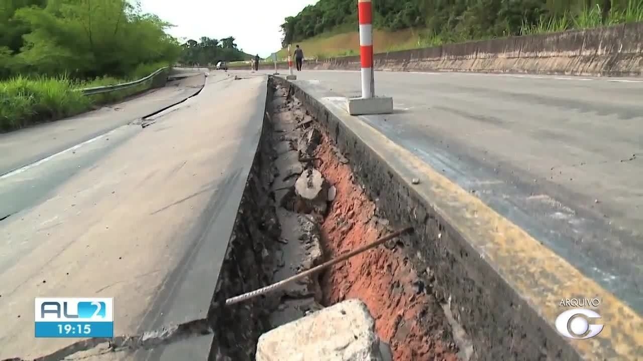 Interdição total da BR-101 em São Miguel dos Campos