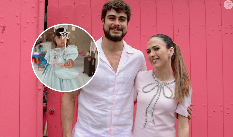 Conto de fadas! Filha de Tatá Werneck e Rafa Vitti vira princesa em aniversário de 4 anos. Fotos!