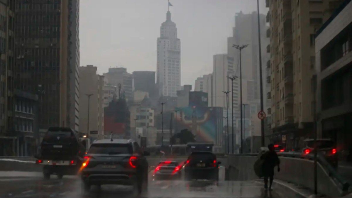 Frente fria traz chuva para o restante da semana em SP e RJ
