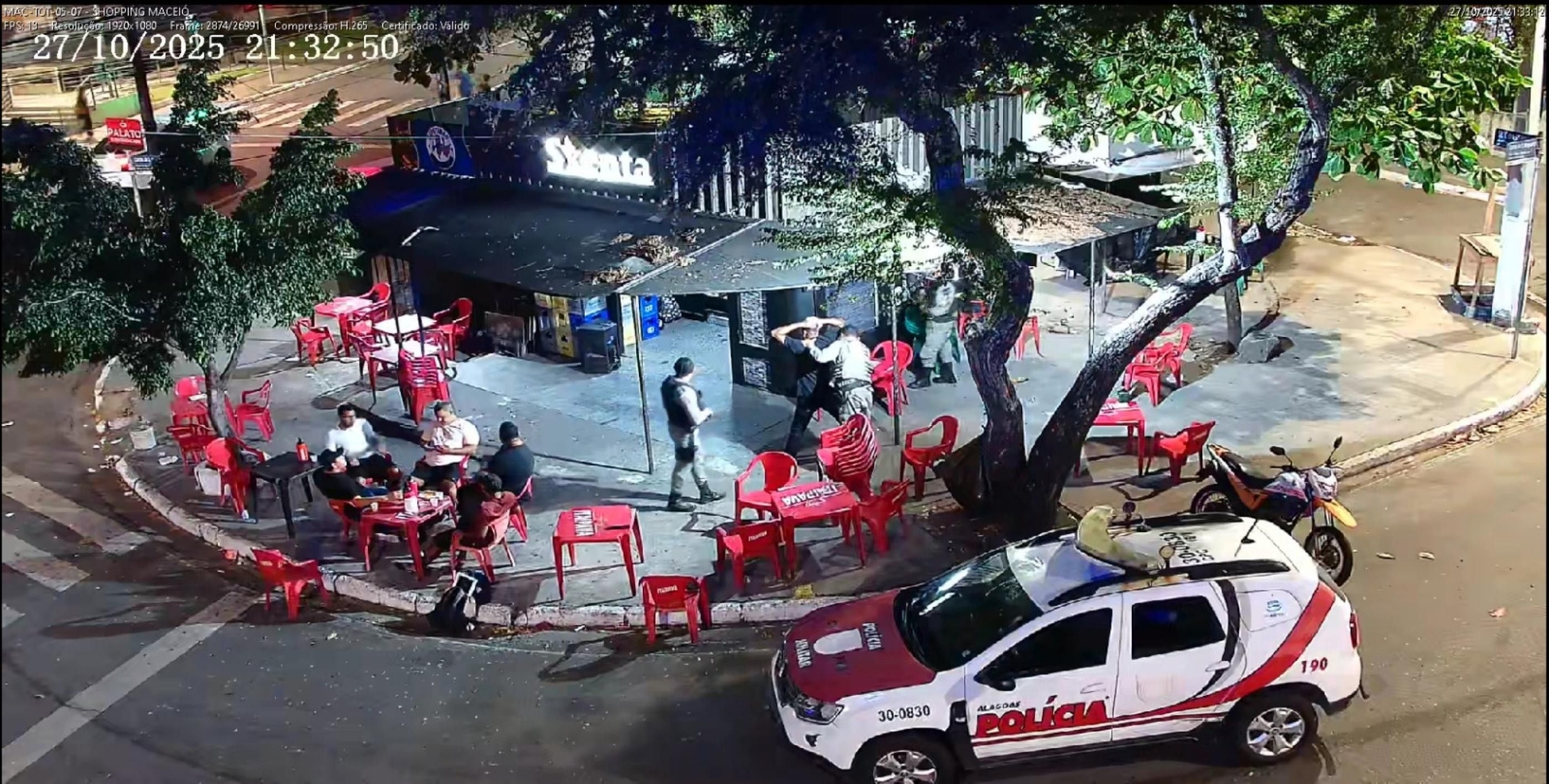 Tecnologia de reconhecimento facial prende dois homens em Maceió