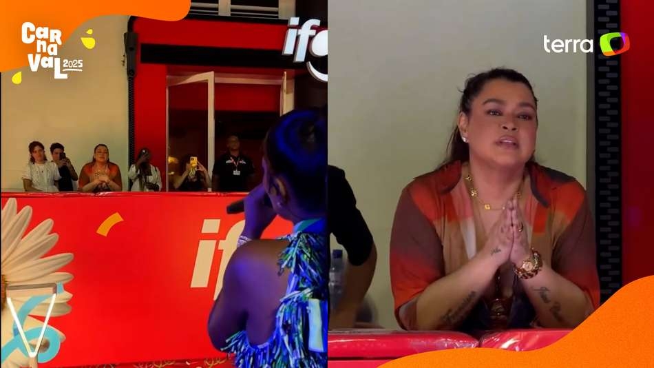 Preta Gil é ovacionada em camarote durante carnaval