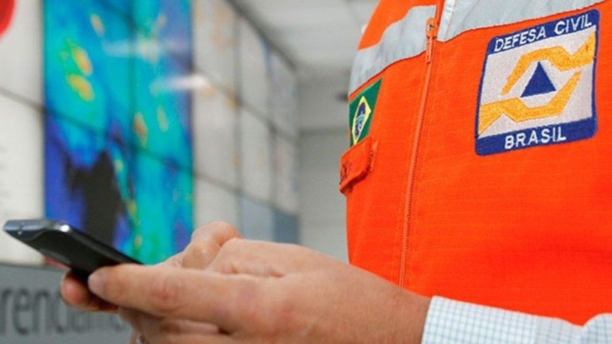 Alerta da Defesa Civil está temporariamente fora do ar