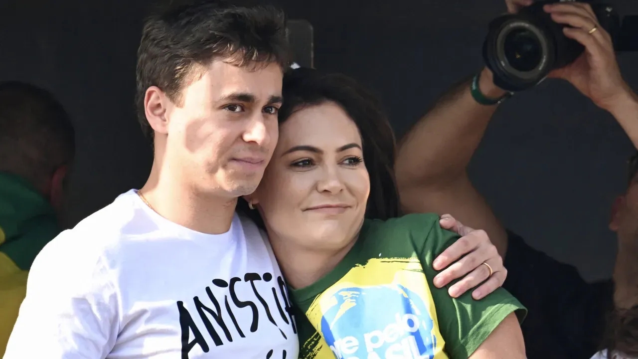 Michelle publica vídeo de Nikolas Ferreira após briga