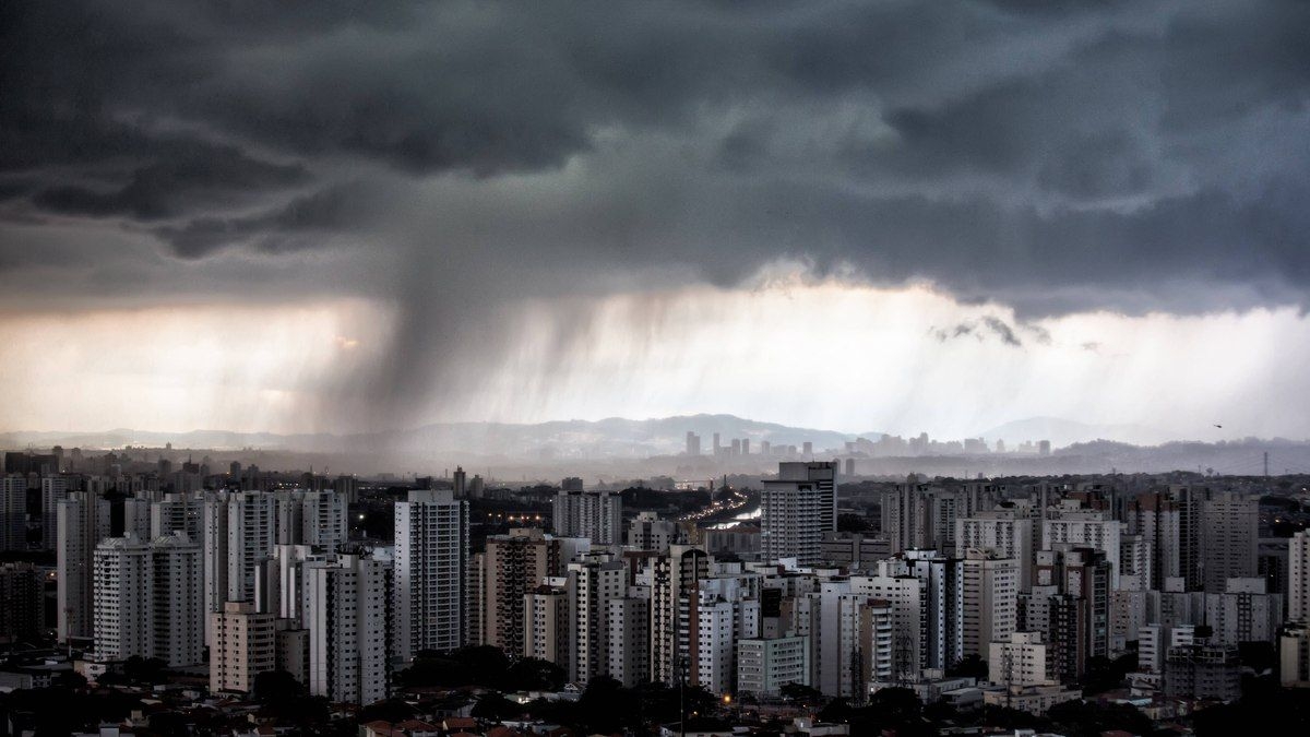 Alerta de Temporal em Todo o Estado de São Paulo