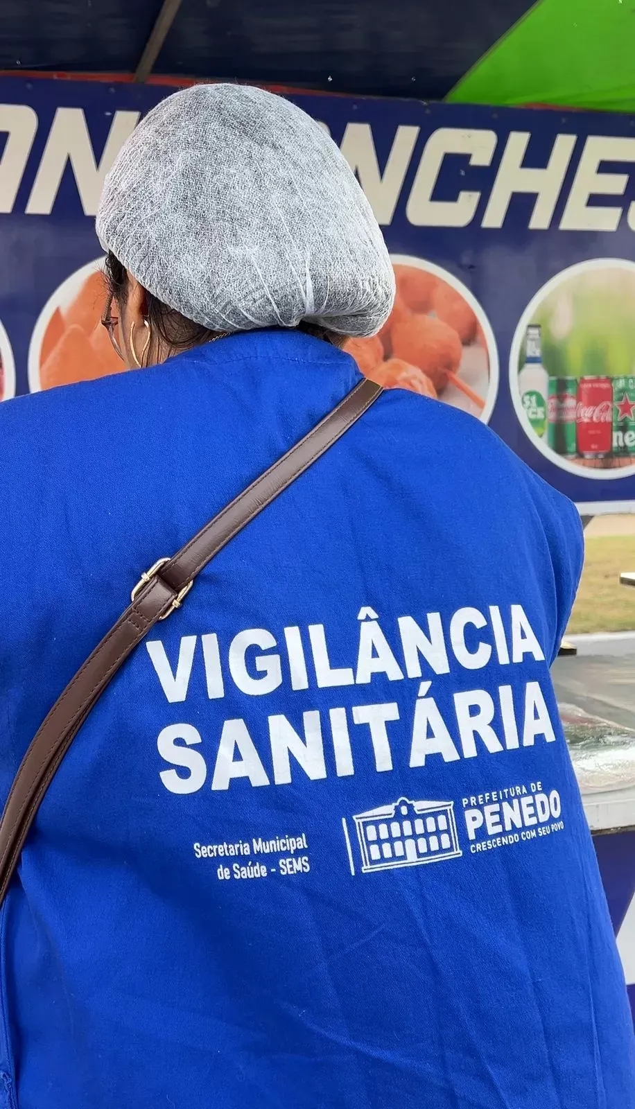 Vigilância Sanitária da SMS Penedo orienta e fiscaliza venda de alimentos e bebidas na Festa de Bom Jesus