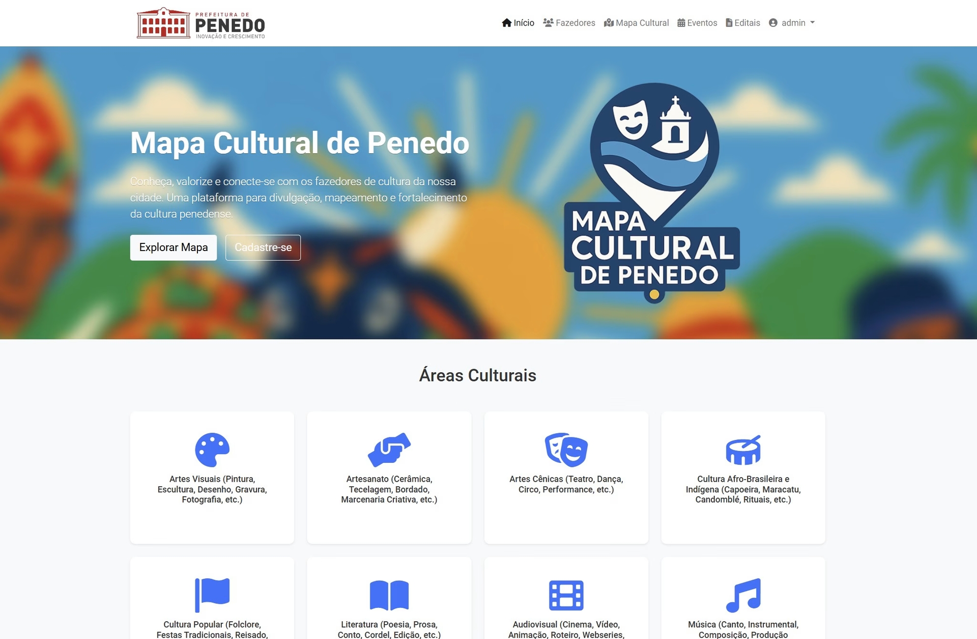 Penedo realiza mutirão para cadastramento cultural nesta quinta