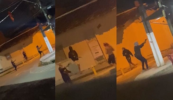Vídeo: criminosos encapuzados atiram em rua do Benedito Bentes e assustam moradores