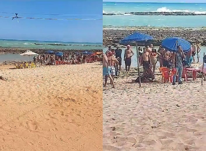Atentado: banhista é vítima de tiros enquanto curtia dia de sol na Praia da Sereia