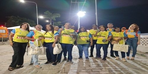 Secretaria de Saúde de Penedo realiza ações de prevenção e conscientização durante os festejos do Bom Jesus
