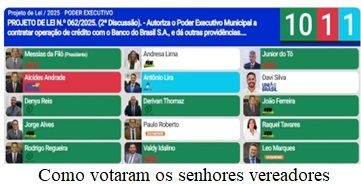 PL 062/11/2025 é aprovado por ala governista com folga contra oposição pífia