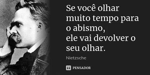 O DESCONHECIMENTO LEVA AO ABISMO E AO DESESPERO