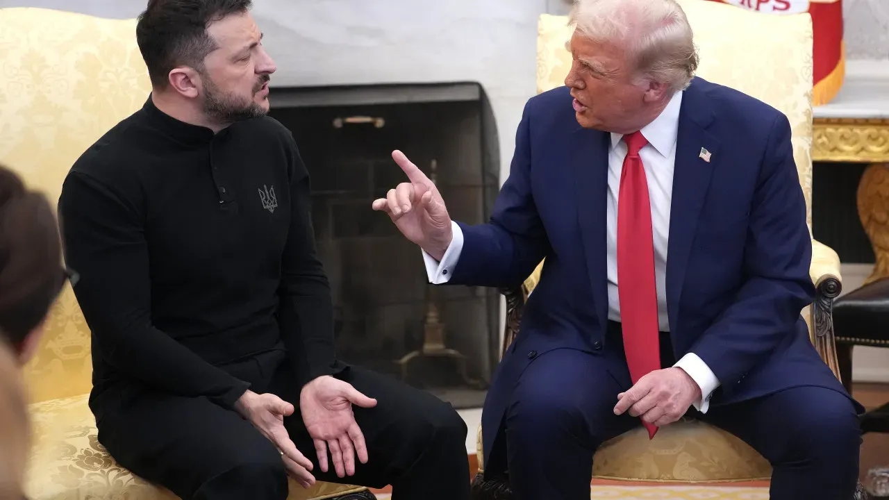 Trump e Zelensky discutem acordo na Casa Branca