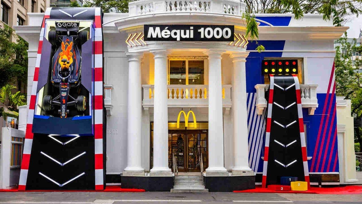 McDonald’s e Red Bull promovem experiência no GP de São Paulo