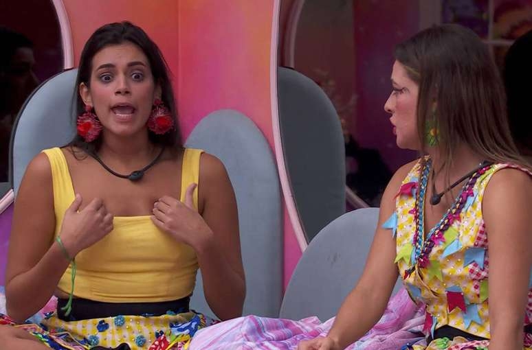 BBB | Alane e Beatriz brigam e fazem Isabelle chorar