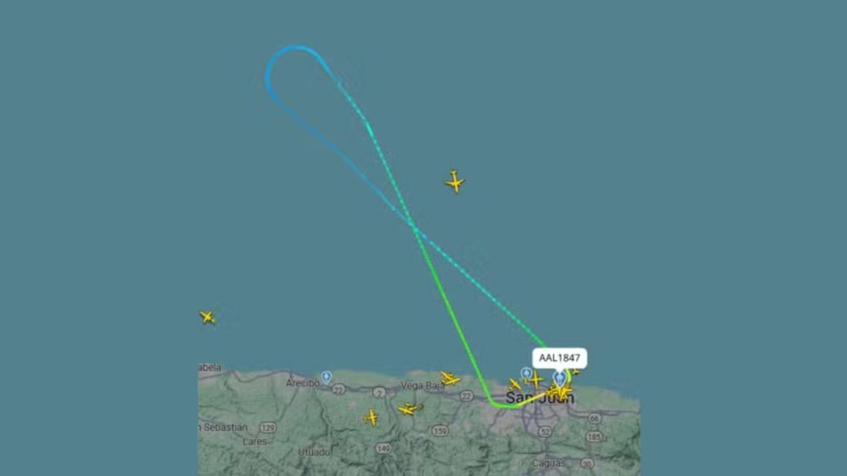 Avião retorna após passageira ler mensagem assustadora