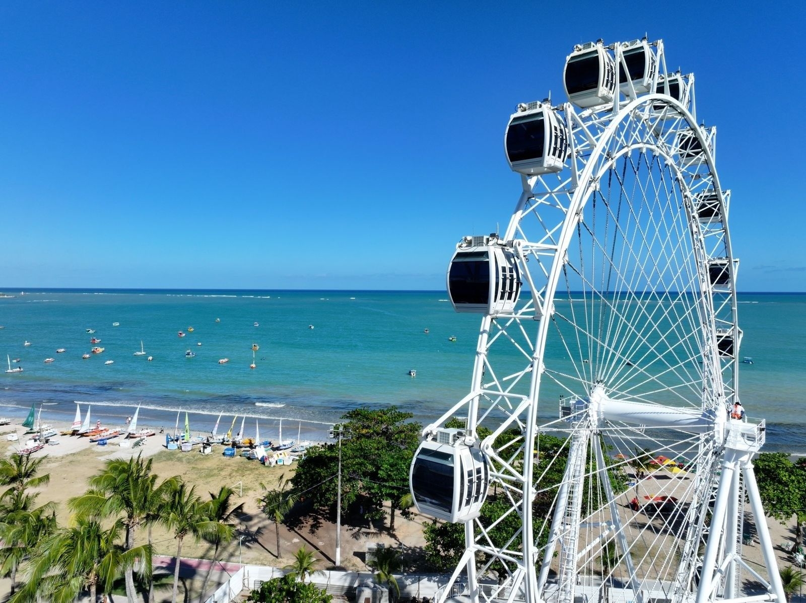 Roda Gigante de Maceió inicia atividades na quinta-feira